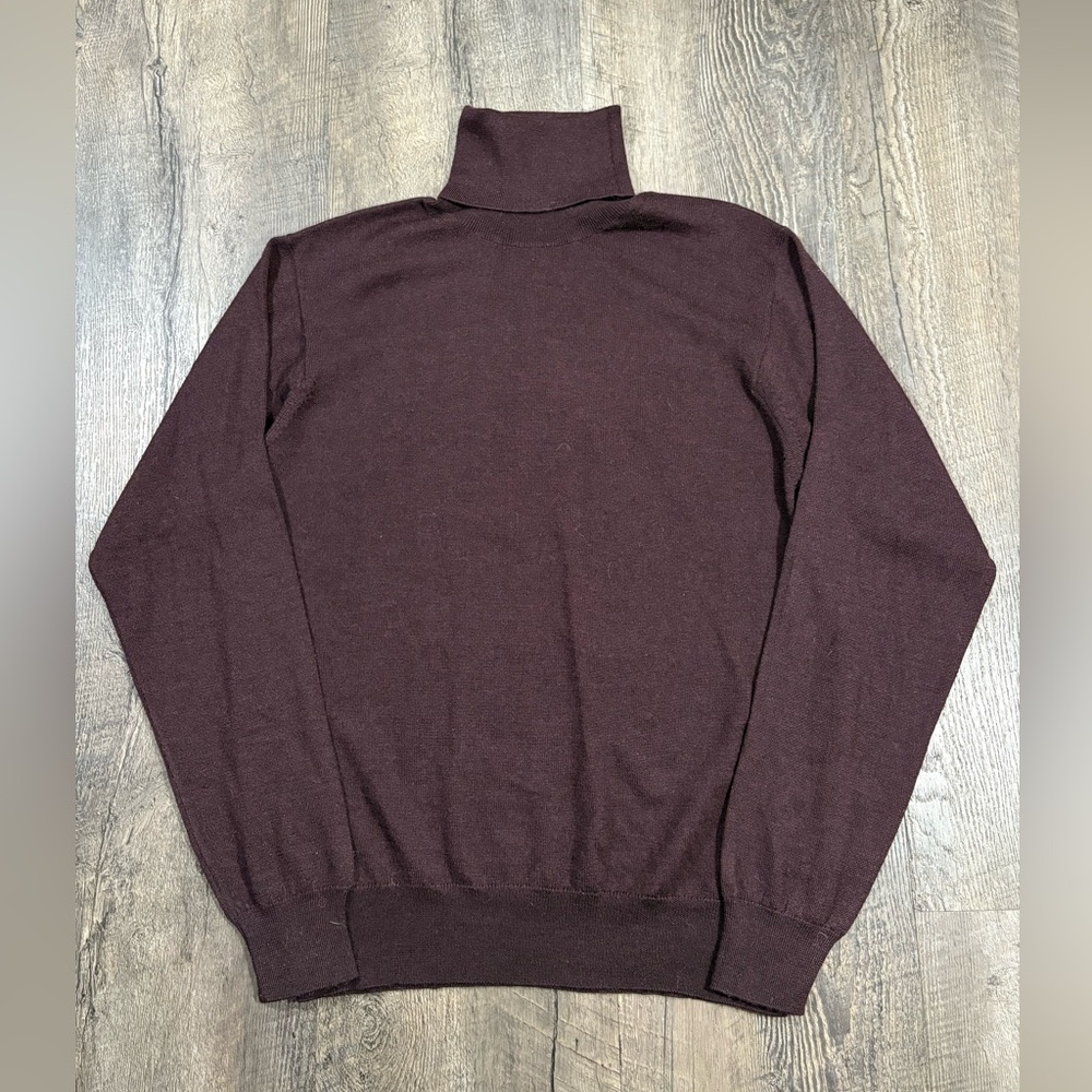 GUCCI Men's Wool Cashmere Turtleneck Sweater